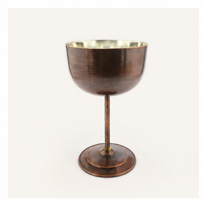 Handcrafted Pure Copper <b>Wine</b> <b>Goblet</b> With Antique Elegant Metal <b>Wine</b> Chalice For Home Bar Decor Luxury Hotel Drinkware On Sale - Product Image 1