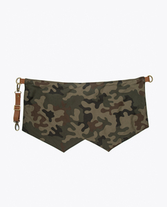 Cape de coiffure camouflage avec taille réglable, tablier de barbier en textile, vêtement de travail pour salon - Product Image 1