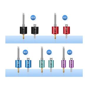 Kit de guidage manuel pour perceuse dentaire, pour positionnement d'implants et espacement, avec foret pilote de 2,0 mm et entretoises de guidage de 610 mm - Product Image 3