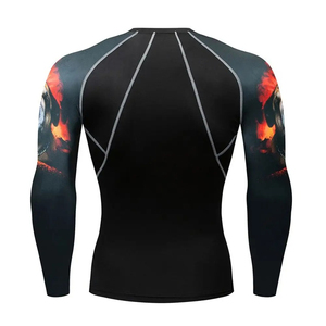 Camiseta de Compresión de Manga Larga de Alto Rendimiento, Ropa Deportiva Transpirable y Ligera - Product Image 2
