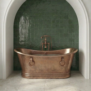 Bañeras de cobre en línea en India, comprar bañeras de cobre en línea, las mejores bañeras de cobre en línea, tienda en línea de bañeras de cobre al por mayor - Product Image 1