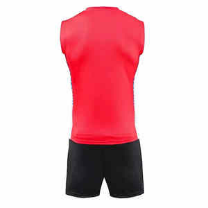 Nouveaux uniformes de volley-ball pour hommes, style actuel, design de logo personnalisé, vêtements de sport sans manches, en vente. - Product Image 3