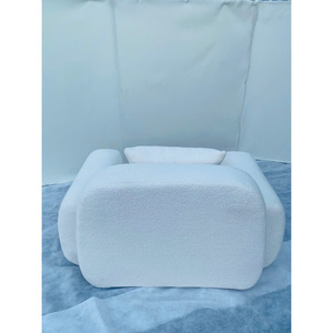 Sillón Individual en Forma de U de Espuma con Estructura Resistente y Fundas Extraíbles y Lavables para Sala de Estar - Product Image 5