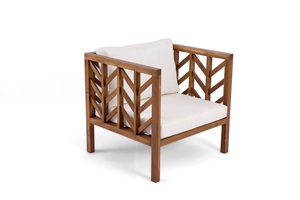 Outdoor Living Set with Weather Resistant Materials Durable Frame Comfortable Cushions and Modular Design Ideal for Garden - Product Image 2