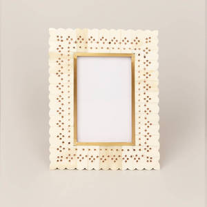 กรอบรูปฝังกระดูกแกะสลักขัดเงาทำมือสุดหรู พร้อมของตกแต่งบ้านงานฝีมือประณีต เหมาะสำหรับเป็นของขวัญ - Product Image 5