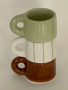 Juego de Tazas de Cerámica, Diseño Minimalista, Color Sólido, Acabado Mate, Colección de Tazas para Regalo - Product Image 6
