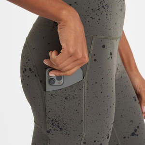 Leggings al por mayor para mujer, con logo personalizado, para yoga, gimnasio, fitness, ropa deportiva, cintura alta, compresión, secado rápido, suministro a granel - Product Image 4