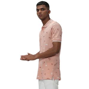 Nouveau tissu éponge 100% coton élégant pour hommes pour Polo T-Shirt pull surdimensionné confort couleur t-shirts Logo personnalisé imprimé solide - Product Image 3