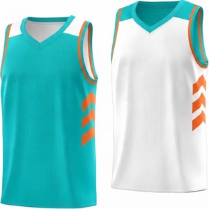 For <b>Red</b> <b>Mesh</b> Sleeveless Basketball Jersey Men's V-neck Breathable Eco-Friendly Quick Dry Tank <b>Top</b> Adult All Seasons - Product Image 5