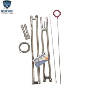 Ensemble de fétotomie le plus vendu, en acier inoxydable, avec tube de protection, fil OB, instruments vétérinaires pour animaux de grande taille - Product Image 4