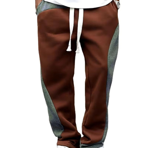 Pantalones de Algodón para Hombre al por Mayor con Bolsillos Laterales, Personalizados 2026, Transpirables para Verano, con Cierre de Cordón y Decoración de Encaje, Algodón Fresco - Product Image 1