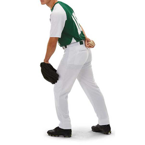 Sublimation Ready Baseball Kit – Plain Jersey & Striped <b>Trousers</b> for Teams - Product Image 2