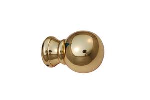 Embouts décoratifs de tringle à rideaux en laiton massif de haute qualité pour quincaillerie de fenêtre - Product Image 2