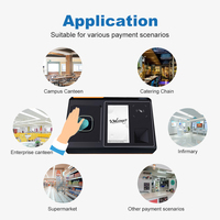 SDK gratuit Leshunxinke, appareil de paiement intelligent d'intérieur, reconnaissance de la veine palmaire, Android 7.1.2, processeur 8 cœurs 1,8 GHz A53, 1280X800