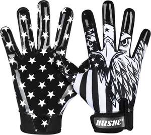 Gants de football américain professionnels légers à paume adhésive, performance améliorée, pour receveurs de football, adultes, jeunes et enfants - Product Image 5