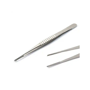 Pinzas para disección de tejidos DeBakey TC de 17.5 cm, pinzas quirúrgicas de 1 x 2 dientes para tejido vascular de 18 cm - Product Image 6