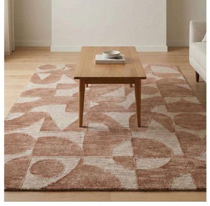 Alfombras de Diseño Moderno de Alta Calidad, Hechas a Mano, Antideslizantes, de Lana 3D, con Patrón Geométrico de Pelo Largo, para Sala de Estar, Juego de Alfombras para Entrada - Product Image 1