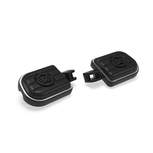 Repose-pieds pour passager Royal Enfield BLACK DELUXE KXA00250 Classic 650 Shotgun 650 Super Meteor 650 648cc - Product Image 1