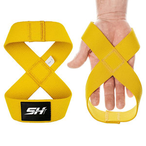 Correas de Levantamiento de Pesas Premium, Diseño de Bucle Ajustable, Construcción de Algodón Resistente, para Entrenamiento en Gimnasio, Levantamiento de Pesas - Product Image 6