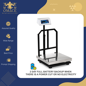 Nueva llegada, báscula comercial digital de acero inoxidable de 400x400 mm, marca ACE, la más vendida, capacidad de 120 kg, 1 año de garantía. - Product Image 5
