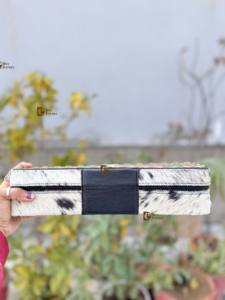 Estuche para Plancha de Pelo Resistente al Calor, de Cuero Grabado a Mano, Nuevo Diseño con Pelo Natural, Organizador Perfecto para Herramientas de Peluquería - Product Image 3