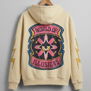 Sudadera con Capucha Extra Grande de Diseño Personalizado con Color y Logotipo, Sudadera con Capucha para Hombre de Color Sólido, Sudaderas con Capucha para Mujer - Product Image 3