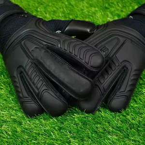Gants de gardien de but de football Elite, paume en latex professionnelle, antidérapants, protection des doigts, respirants, pour jeunes et adultes - Product Image 5
