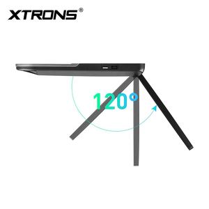 XTRONS 14 "moniteur de toit de voiture ultra mince avec lumière ambiante haut-parleur intégré HD en double AV en émetteur IR/FM voiture TV - Product Image 3