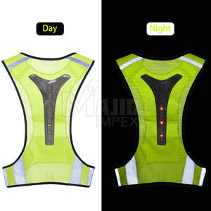 High Visibility <b>Vest</b> Reflective <b>Running</b> Lightweight Outdoor Sports Exercise Safety Gear Lightweight Reflective <b>Running</b> <b>Vest</b> - Product Image 3