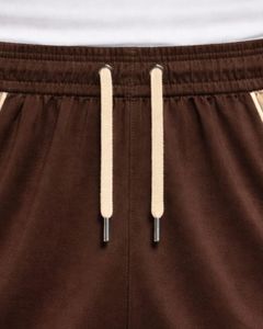 Mens Dark Brown Beige Sports TShirt And Shorts <b>Set</b> Breathable Quick Dry Gym Wear Athletic Running Training Activewear Outfit <b>Set</b> - Product Image 6