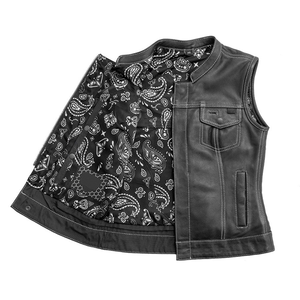 Chaleco de Motociclista para Mujer, Estilo Biker, Elegante, Duradero, Cómodo, Ligero, 1 Pieza - Product Image 5