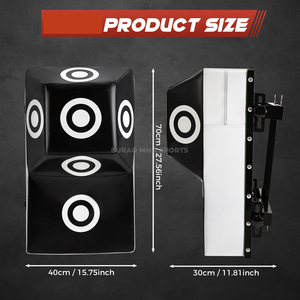 Cible de frappe murale pour entraînement de boxe, coussin de frappe pour coup de crosse, pour la maison et la salle de sport - Product Image 3