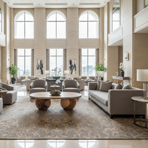 Table basse ovale en bois de Suar naturel de qualité supérieure, style Mid-Century, avec double pied sphérique, pour salon ou cocktail, vente en gros - Product Image 6