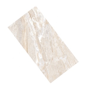 Vente flash Carreaux de salle de bain 600x1200mm Carreaux en céramique brillants en porcelaine pour sol Carreaux en porcelaine standard imitation marbre - Product Image 5