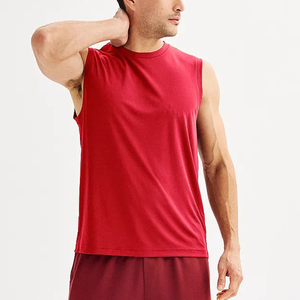 Camiseta sin Mangas para Hombre de Micro Poliéster Premium de 170 g/m², Ligera, para Gimnasio, de Alto Rendimiento, Jersey de Algodón de Alta Calidad - Product Image 6