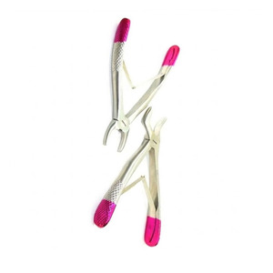 Pinzas de Extracción Dental Pediátricas Alemanas de Primera Calidad, Juego de 2 Piezas Kelin, Instrumentos Quirúrgicos de Acero Inoxidable - Product Image 4