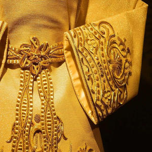 ชุดเดรสกระโปรงปักลายศิลปะแฟชั่นสำหรับผู้หญิง ฉลองครบรอบหนึ่งร้อยปีแห่งการอุทิศตนและคุณค่าของพระแม่มารี - Product Image 6