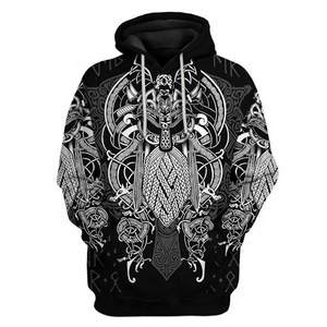 Últimas Novedades en Sudaderas con Capucha 2026: Serie Vikinga de Cosplay, Diseño de Camuflaje, Sudadera Casual con Forro, Diseño Superior 100% para Hombre - Product Image 6
