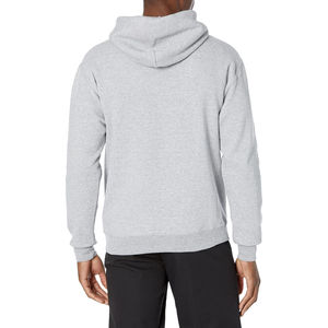 เสื้อฮู้ดดี้โอเวอร์ไซส์ทรงใหญ่สำหรับผู้ชาย แบบ OEM ไม่มีลาย  รับสกรีนโลโก้ คุณภาพสูง ราคาถูก ผลิตจากผ้าฝ้ายผสม - Product Image 6