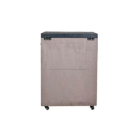 Armoire de bar en cuir Meubles de rangement modernes Buffet chamois vert Buffet de bar à 2 portes Rangement de luxe fait à la main Meubles de salon