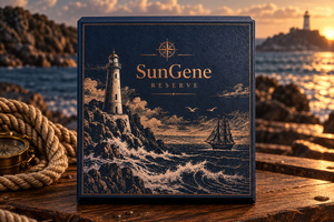 Caja de Presentación Personalizada para Botella de Whisky Mariner Cask y Vasos con Tapa y Base - Product Image 6