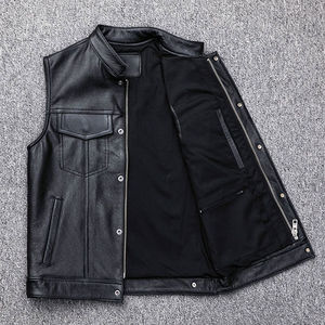 Chaqueta de Mezclilla para Hombre, Talla Grande, Estilo Motero, Cierre Triple, Transpirable, de Secado Rápido, Ecológica, Premium, Otoño, con Logotipo Personalizado - Product Image 4