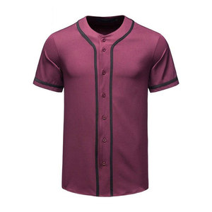 Custom <b>Baseball</b> Team Wear Jersey Breathable Sports Uniform Low MOQ Wholesale Supplier - Product Image 1