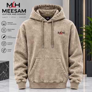 Tie-<b>Dye</b> Hooded Sweatshirt Unisex Oversized Cotton French Terry Casual Autumn Wear Heavy Weight Acid Wash Hoodies - Product Image 2