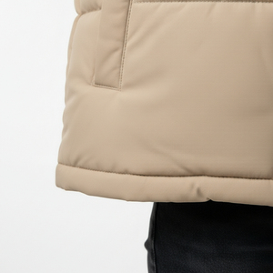 Veste d'hiver matelassée à capuche pour homme, impression personnalisée, broderie de logo, fournisseur de marques privées - Product Image 6