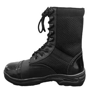 Botas Tácticas de Trabajo para Hombre, de Caña Alta, con Malla, para Inspección de Seguridad, Entrenamiento Táctico, para Guardias - Product Image 1