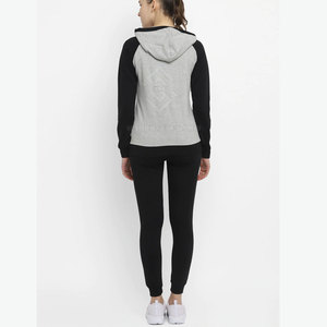 Top Sale <b>on</b> Women's Casual 2-Piece Cotton Tracksuits Solid Color Autumn Winter Breathable Eco-Friendly Hooded - Product Image 4