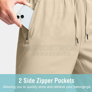 Pantalones Cortos Deportivos Flexibles con Cintura Suave, Ligeros, Casuales, para Uso Diario, Servicio OEM Personalizado, Elegantes - Product Image 6