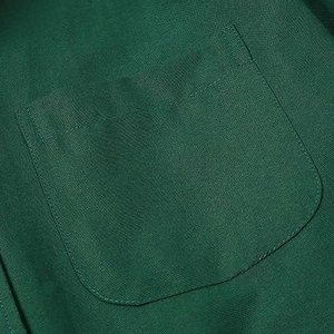 Camisa Oxford Ligera de Manga Larga para Hombre, Color Verde, Casual, Transpirable, Corte Entallado, Cuello con Botones y Bolsillo en el Pecho - Product Image 6