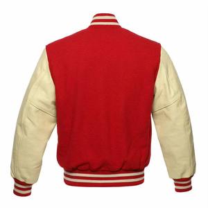 Chaqueta Letterman Casual de Alta Calidad para Hombre, Ajustada, Personalizada, Chaqueta de Béisbol de Algodón para Hombre al por Mayor - Product Image 2